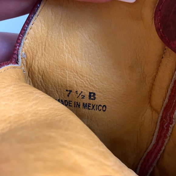 Old Gringo red cowboy boots women’s size 7 1/2 - Picture 5 of 6